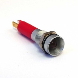 1 pcs - CML Innovative Technologies 190BX35X Series Red Panel Mount Indicator, 24V dc, 8mm Mounting Hole Size, IP67