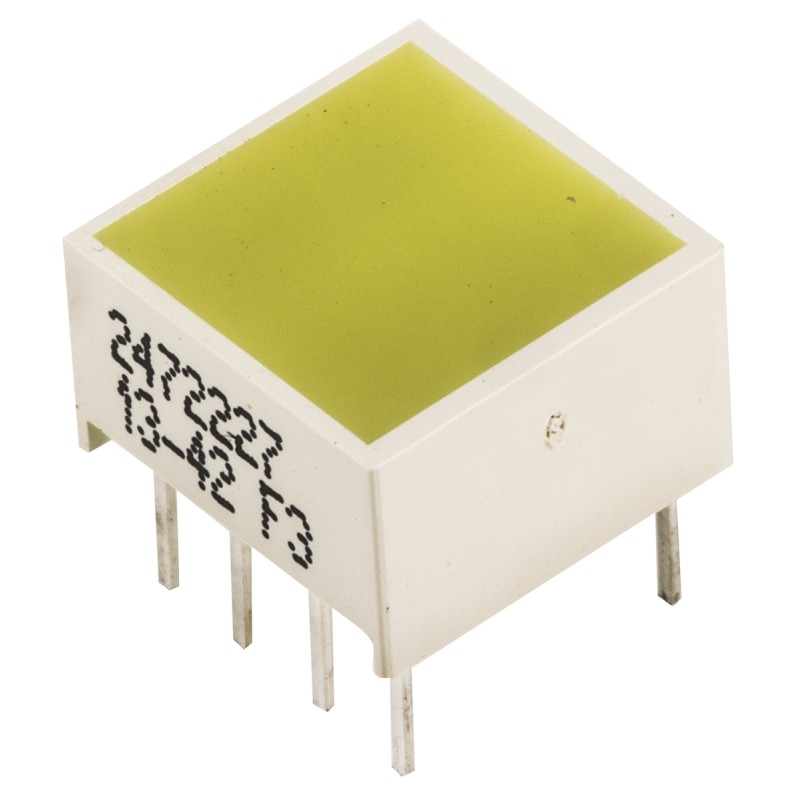 1 pcs - KB-2755YD Kingbright Light Bar LED Display, Yellow 15 mcd