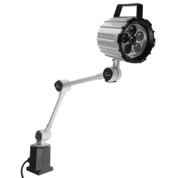 1 pcs - RS PRO LED Machine Light, 100 - 260 V ac, 12 W, Adjustable Arm, 215mm Reach, 430mm Arm Length