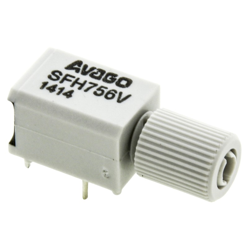 1 pcs - Broadcom SP000063814, 10MBd Fibre Optic Transmitter 660nm, Round, 24.2 x 9.2 x 9mm