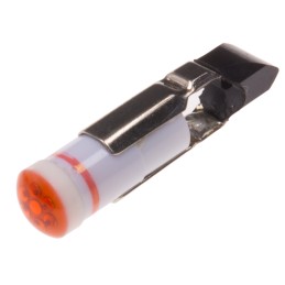 1 pcs - RS PRO Red LED Indicator Lamp, 24V dc, Telephone Slide Base, 5.5mm Diameter, 35mcd