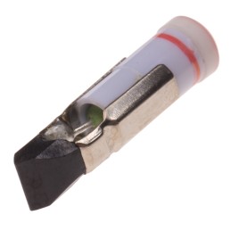 1 pcs - RS PRO Red LED Indicator Lamp, 24V dc, Telephone Slide Base, 5.5mm Diameter, 35mcd