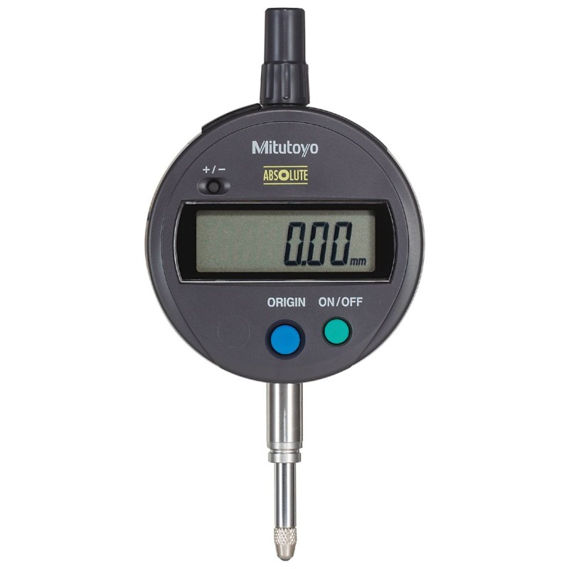 1 pcs - Mitutoyo 543-781B-10 Metric Dial Indicator, 0 - 12.7 mm Measurement Range, 0.01 mm Resolution , 0.02 mm Accuracy