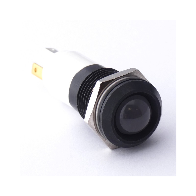 1 pcs - CML Innovative Technologies Panel Mount Indicator, 14mm Mounting Hole Size, Solder Tab Termination, IP67