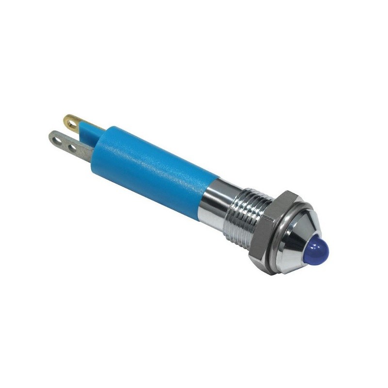 1 pcs - CML Innovative Technologies Panel Mount Indicator, 6mm Mounting Hole Size, Solder Tab Termination, IP40