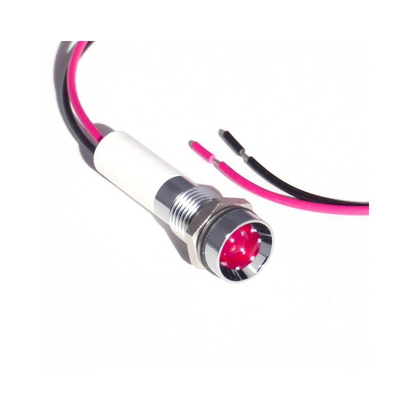 1 pcs - CML Innovative Technologies Panel Mount Indicator, M8 Mounting Hole Size, IP67