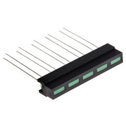 1 pcs - L-133CB/5GDT Kingbright Light Bar LED Display, Green 1 mcd