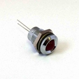 1 pcs - CML Innovative Technologies 192DX00X Series Red Panel Mount Indicator, 2V, 12mm Mounting Hole Size, IP67
