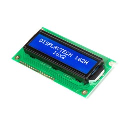 1 pcs - Displaytech 162H CC BC-3LP 162H Alphanumeric LCD Display, White on, 2 Rows by 16 Characters, Transmissive