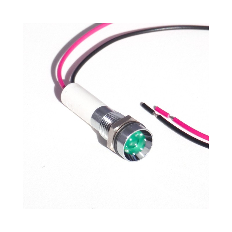 1 pcs - CML Innovative Technologies Panel Mount Indicator, M8 Mounting Hole Size, IP67