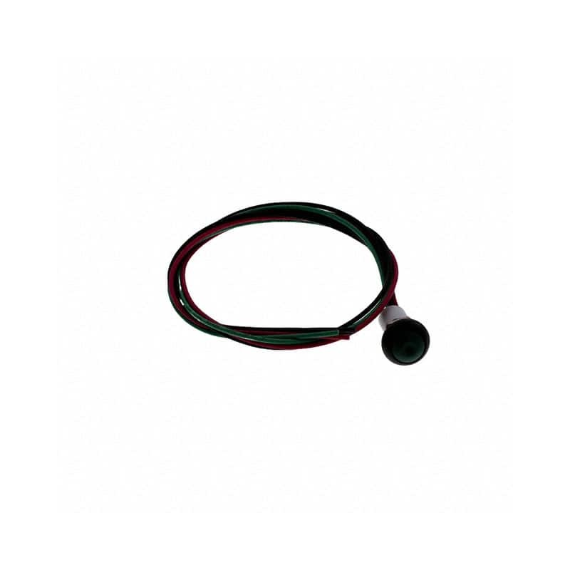 1 pcs - TE Connectivity PB6 Series Illuminated Push Button Switch, (On)-Off, Panel Mount, SPST - NO, Green LED, 50 V dc, 125V