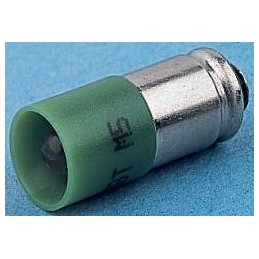 1 pcs - RS PRO Red LED Indicator Lamp, 24V ac/dc, Midget Groove Base, 6mm Diameter, 1750mcd