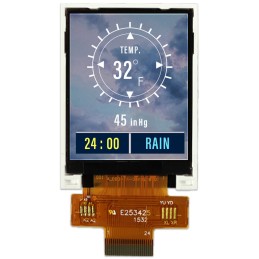 1 pcs - NEWHAVEN DISPLAY INTERNATIONAL NHD-1.8-128160EF-CTXI-F TFT LCD Colour Display, 1.8in, 128 x 160pixels