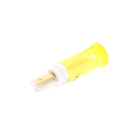 1 pcs - Signal Construct Yellow Panel Mount Indicator, 24 - 28V, 10mm Mounting Hole Size