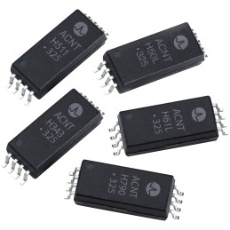 1 pcs - Broadcom, ACNT-H61LC-000E AC/DC Input, Input CMOS Output Optocoupler, Surface Mount, 8-Pin SO