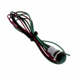 1 pcs - TE Connectivity PB6 Series Illuminated Push Button Switch, (On)-Off, Panel Mount, SPST - NO, Red LED, 50 V dc, 125V ac,