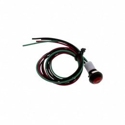 1 pcs - TE Connectivity PB6 Series Illuminated Push Button Switch, (On)-Off, Panel Mount, SPST - NO, White LED, 50 V dc, 125V