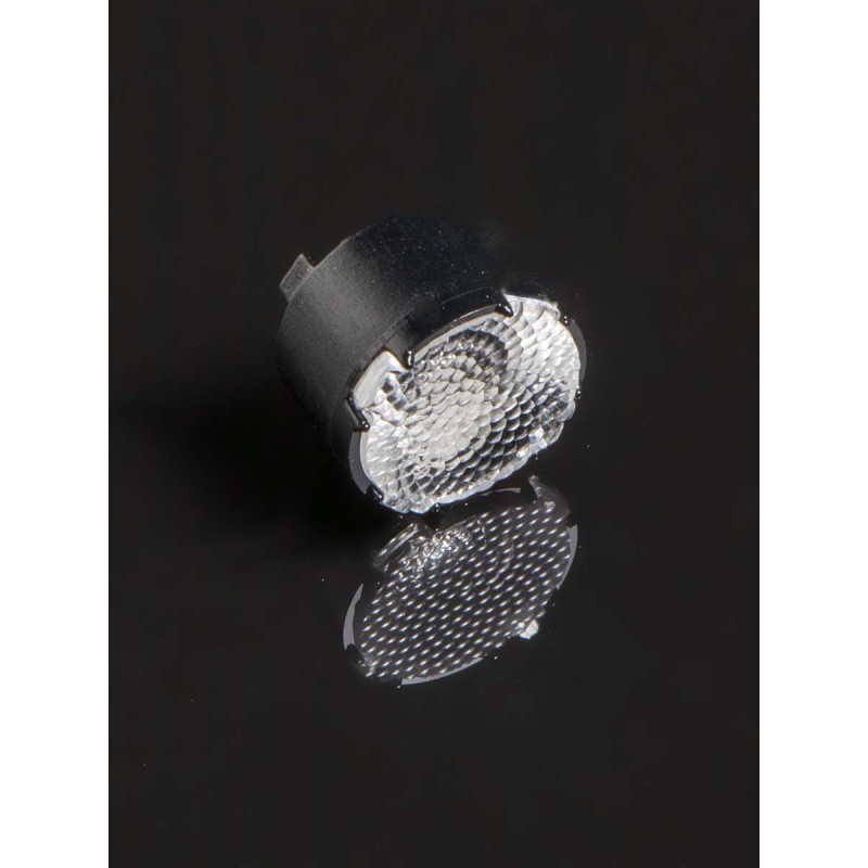 100 pcs - Ledil FP16562_LISA3-WWW-PIN, Lisa Series LED Optic & Holder Kit, 60 ° Wide Beam