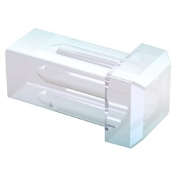 100 pcs - 1282.2600 MENTOR, Panel Mount LED Light Pipe, Clear Square Lens