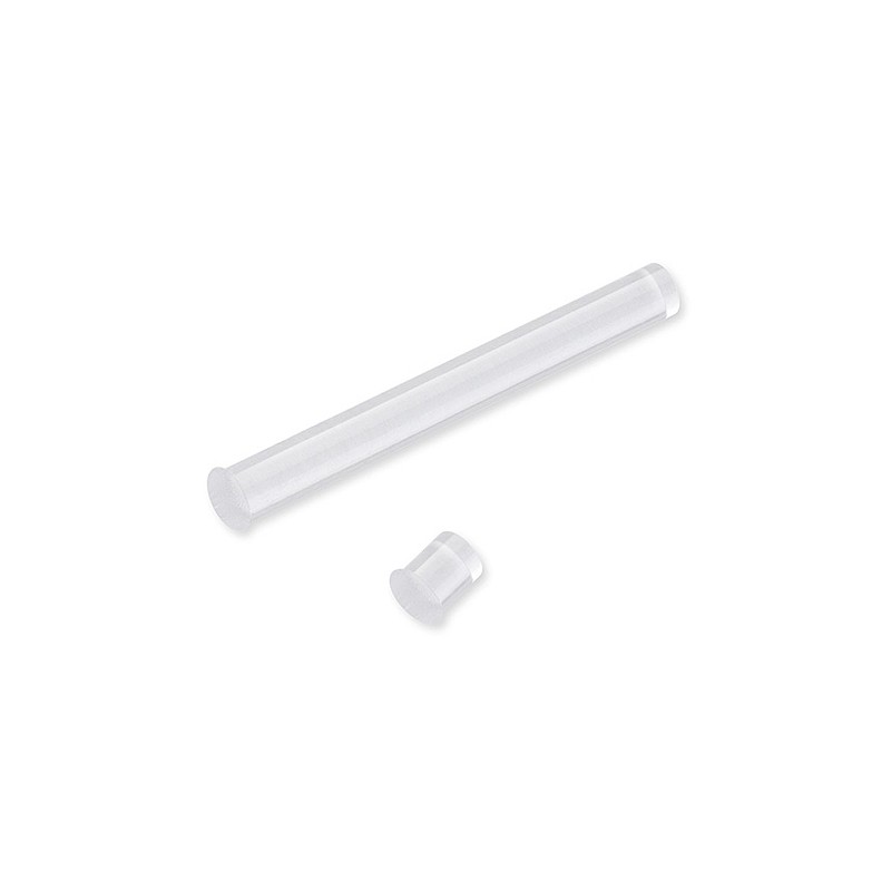 1000 pcs - LFB075CTP VCC, Panel Mount LED Light Pipe, Clear Round Lens, Clear LED included