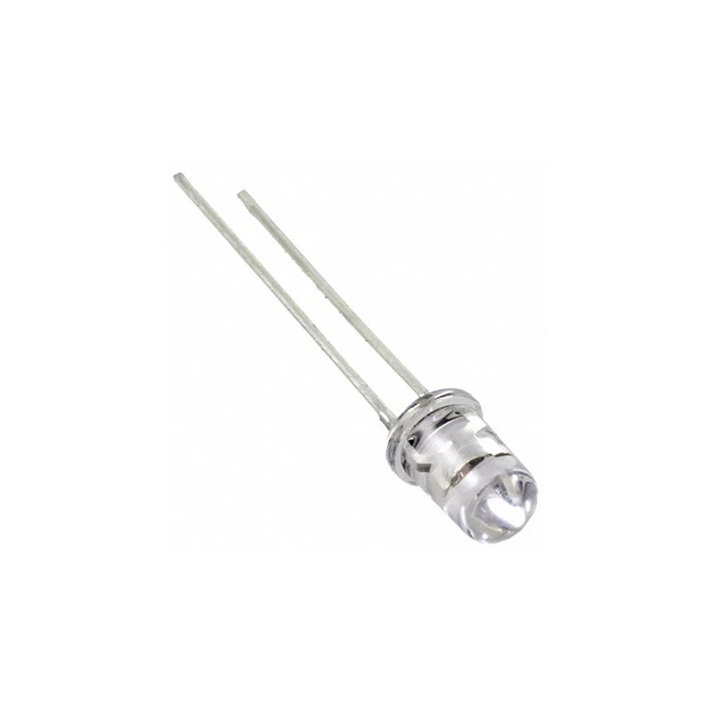 1000 pcs - VAOL-5GUV0T4 VCC, VAOL Series UV LED, 405nm 30 °, 2-Pin Through Hole package
