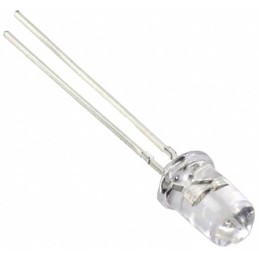 1000 pcs - VAOL-5EUV0T4 VCC, VAOL Series UV LED, 405nm 15 °, 2-Pin Through Hole package