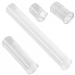1000 pcs - LPC_034_CTP VCC, Panel Mount LED Light Pipe, Clear Round Lens, Clear LED included