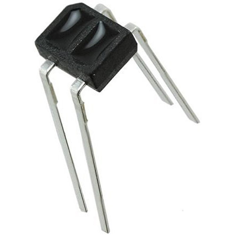 1600 pcs - QRE1113 onsemi, Through Hole Reflective Optical Sensor, Phototransistor Output, Miniature package