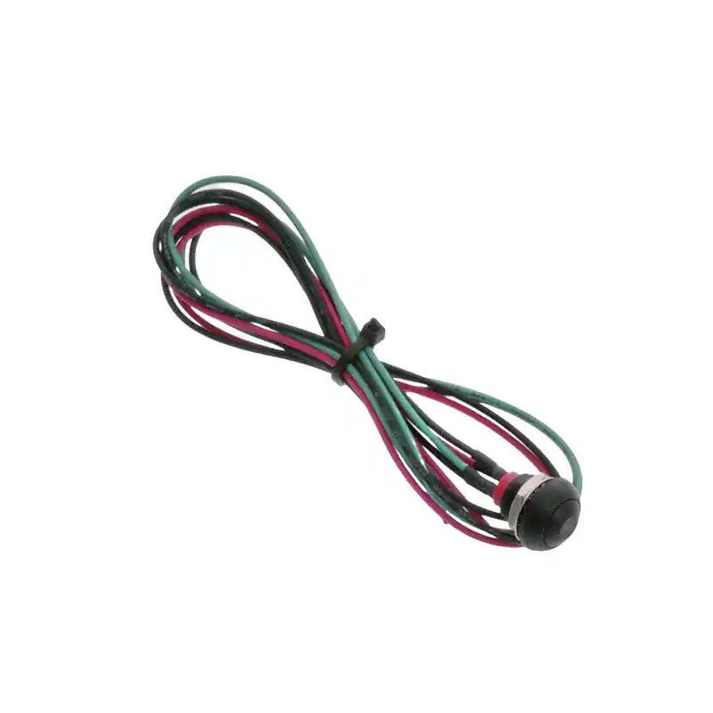 25 pcs - TE Connectivity PB6 Series Illuminated Push Button Switch, (On)-Off, Panel Mount, SPST - NO, Blue LED, 50 V dc, 125V