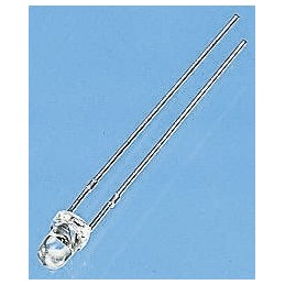 5 pcs - VSLY3850 Vishay, 870nm High Speed Infrared Emitting Diode, 3mm (T-1) Through Hole package