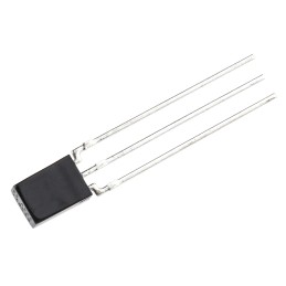 5 pcs - Vishay TSOP38538, 38kHz IR Receiver, 950nm ±45 °, 45m Range, 2.5 V - 5.5V, Through Hole, 6 x 5.6 x 6.95mm