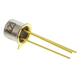 5 pcs - BPW77NB Vishay, 20 ° IR + Visible Light Phototransistor, Through Hole 3-Pin TO-18 package