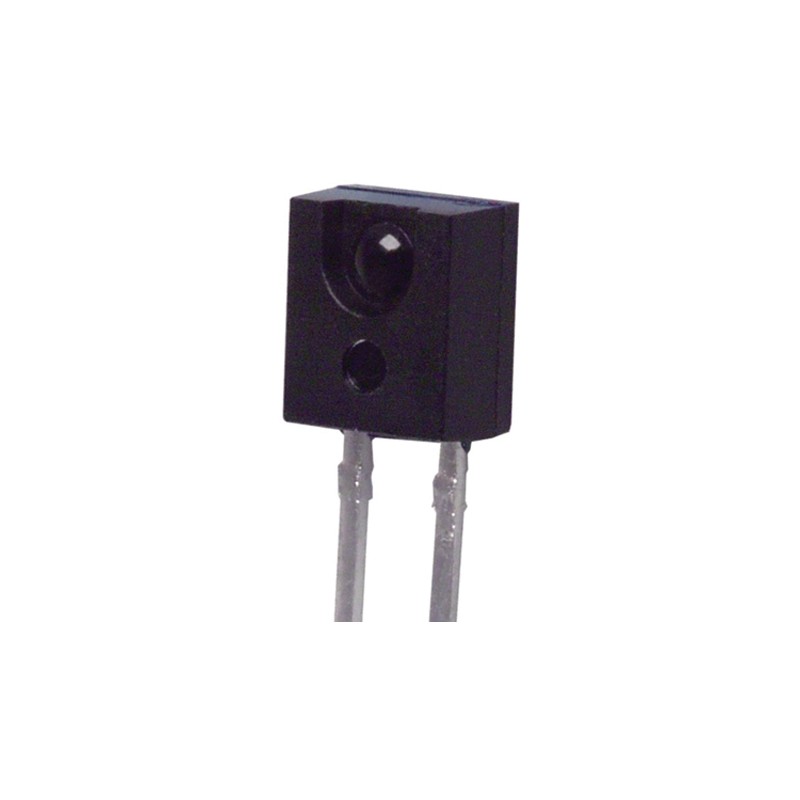 500 pcs - QSE113 onsemi, 25 ° IR Phototransistor, Through Hole 2-Pin Side Looker package