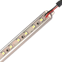 2 pcs - JKL Components 24V White LED Strip Light, 6000K Colour Temp, 1236mm Length