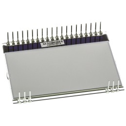 25 pcs - Display Visions EA DOGM128W-6 Graphic LCD Display, White on Black, Transflective