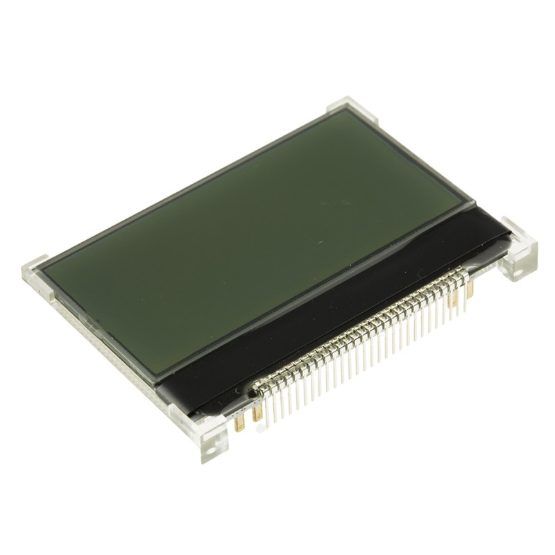 300 pcs - Displaytech 64128K-FC-BW-RGB Graphic LCD Display, Black on Blue, Green, Red, Transflective