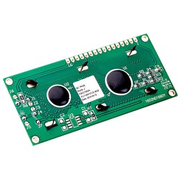 45 pcs - Fordata FC1602N01-FHYYBW-51SE FC Alphanumeric LCD Alphanumeric Display, Green, Yellow on Yellow-Green, 2 Rows by 16