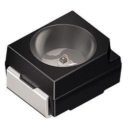 10 pcs - SFH 4257-Q ams OSRAM, TOPLED Black 860nm IR LED, PLCC 2 SMD package