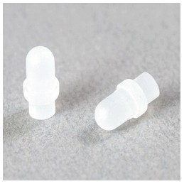 10 pcs - PLP1-100 Bivar, Panel Mount LED Light Pipe, Clear Round Lens