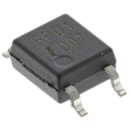 10 pcs - Isocom, IS355 DC Input Darlington Output Optocoupler, Surface Mount, 4-Pin PDIP