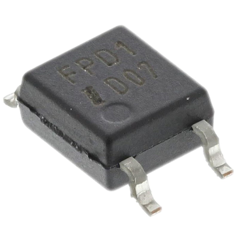 10 pcs - Isocom, IS355 DC Input Darlington Output Optocoupler, Surface Mount, 4-Pin PDIP