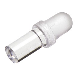 10 pcs - PLP1-250 Bivar, Panel Mount LED Light Pipe, Clear Dome Lens