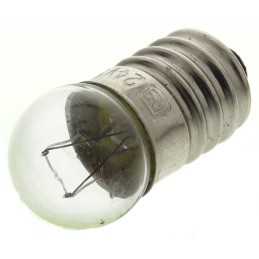 10 pcs - RS PRO E10 Indicator Light, Clear, 24 V, 116 mA, 3000h
