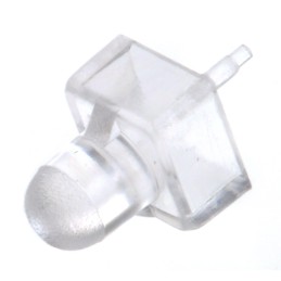 10 pcs - VLP-250-R Bivar, PCB Mounted LED Light Pipe, Clear Round Lens