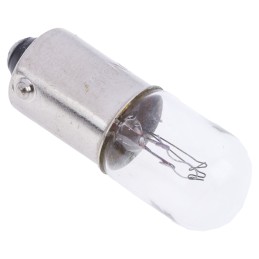 10 pcs - Orbitec BA9s Indicator Light, Clear, 30 V, 100 mA, 1000h