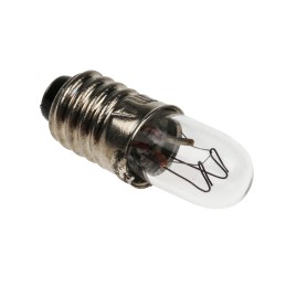 10 pcs - RS PRO E5 Indicator Light, Clear, 14 V, 50 mA, 1000h