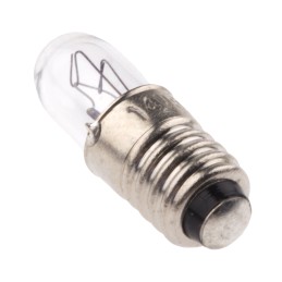 10 pcs - RS PRO E5 Indicator Light, Clear, 14 V, 80 mA, 10000h