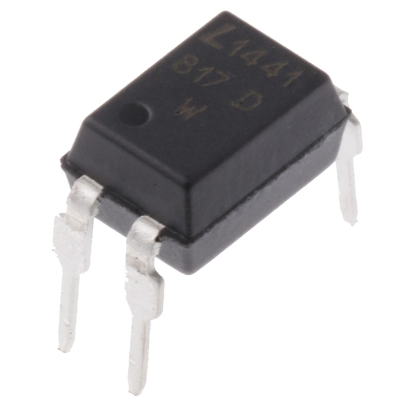 10 pcs - Lite-On, LTV-817D DC Input Transistor Output Optocoupler, Through Hole, 4-Pin PDIP