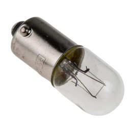 10 pcs - RS PRO BA9s Indicator Light, Clear, 24 V, 83 mA, 10000h