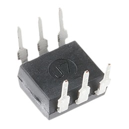 10 pcs - Isocom, H11AA1X AC Input Transistor Output Optocoupler, Through Hole, 6-Pin PDIP